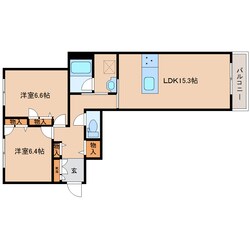 高田市駅 徒歩5分 3階の物件間取画像